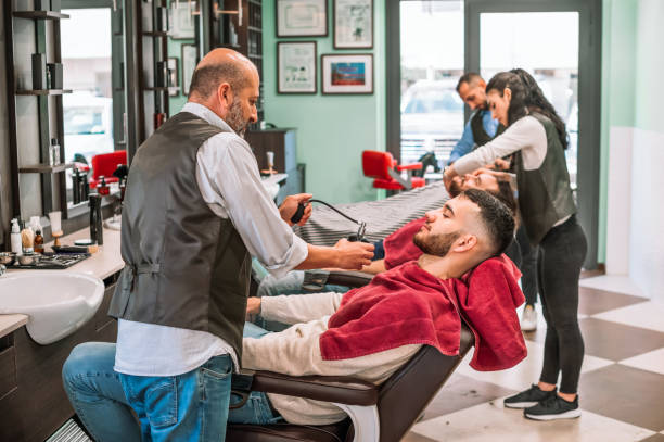 Normal Haircut & Beard