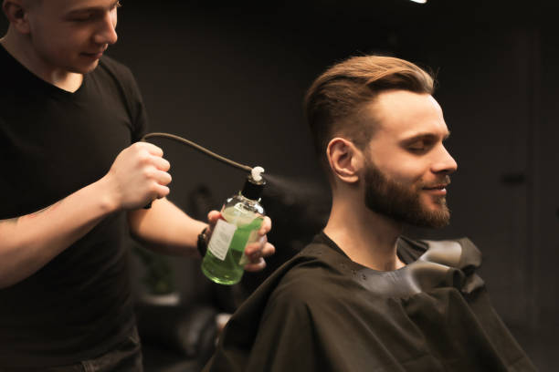 Fresh Aloe Vera treatment with Haircut