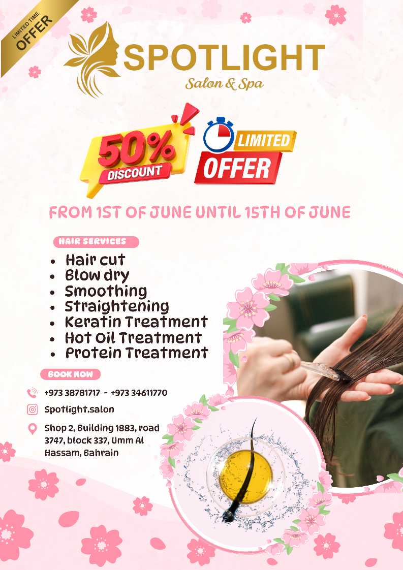 Hair Services June Offer