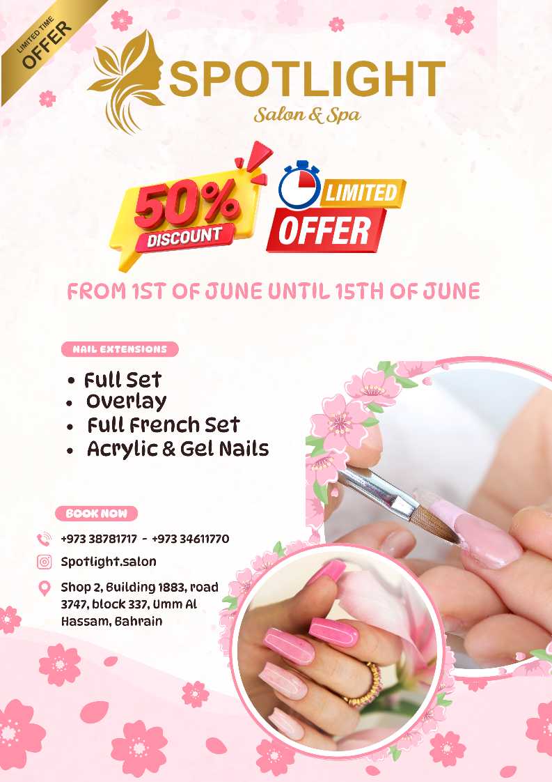 Nail Extensions June Offer