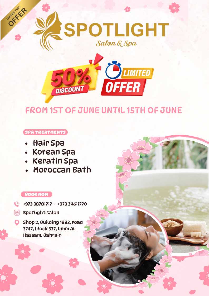 Spa Services June Offer