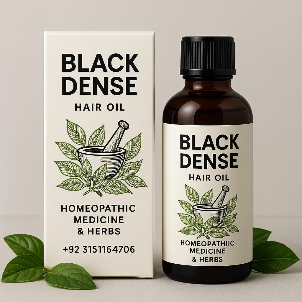 Black Dense Hair Oil